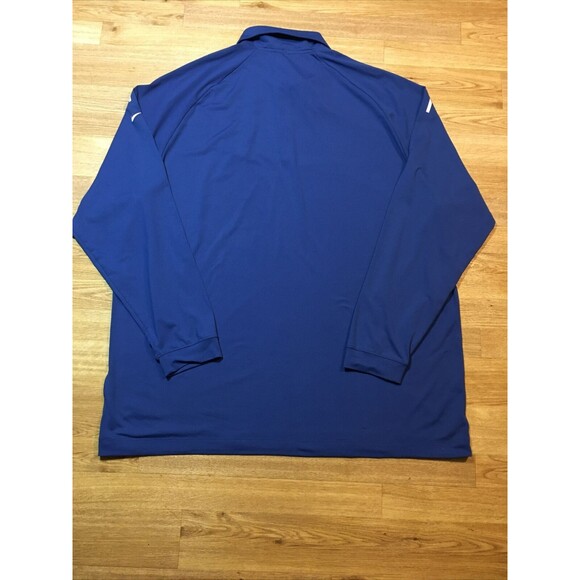 VTG Nike Dayton Flyers Shirt Sz 2XL XXL 1/4 Zip Nylon Polo Pullover NCAA Fit Dry - Picture 9 of 12